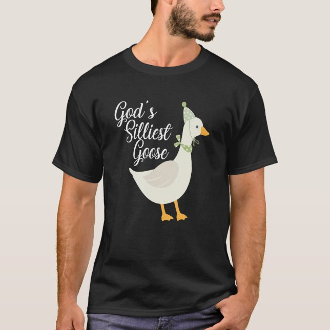 Guds minsta Goose Tshirt Guds minsta Goose D T Shirt (Framsida)
