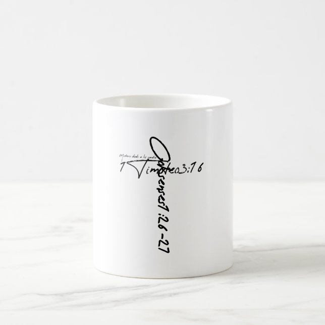 Guds mysterium kaffemugg (Center)