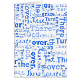 Guds nåd hälsningskort