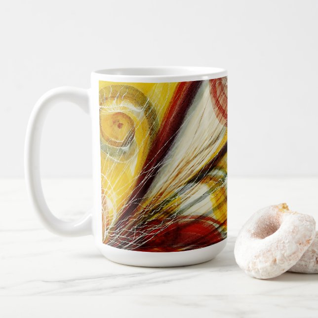 Guds öga av Georgiana Houghton  Kaffemugg (Med munk)