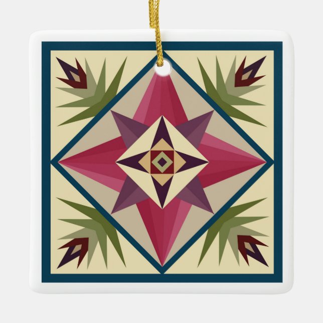 Guds Öga Barn Quilt Ornament (Framsida)