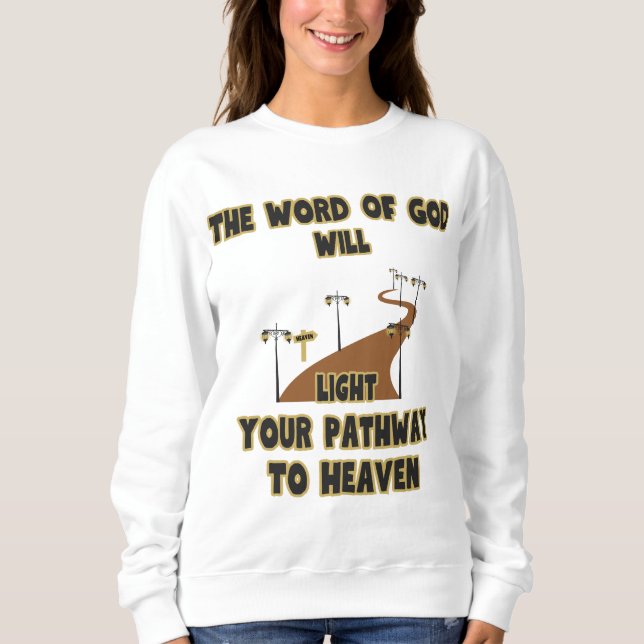 Guds Ord kommer att tända kvinnors T Shirt (Framsida)