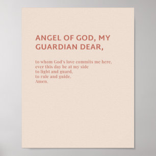 Guds Prayer Poster