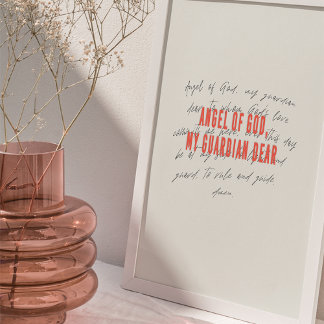Guds Prayer Poster