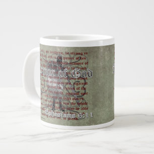 Guds rustning, Efesierbrevet 6:10-18, kristen sold Jumbo Mugg