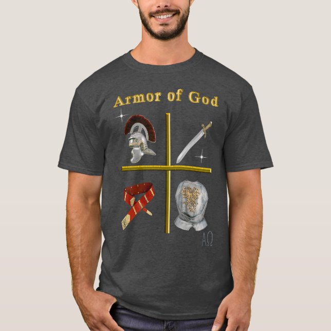 Guds rustning t shirt (Framsida)