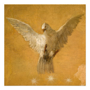 Guds själ av Giovanni Battista Tiepolo Fototryck