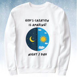 Guds skapelse dag och natt t shirt