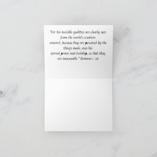 "Guds skapelse" Kort