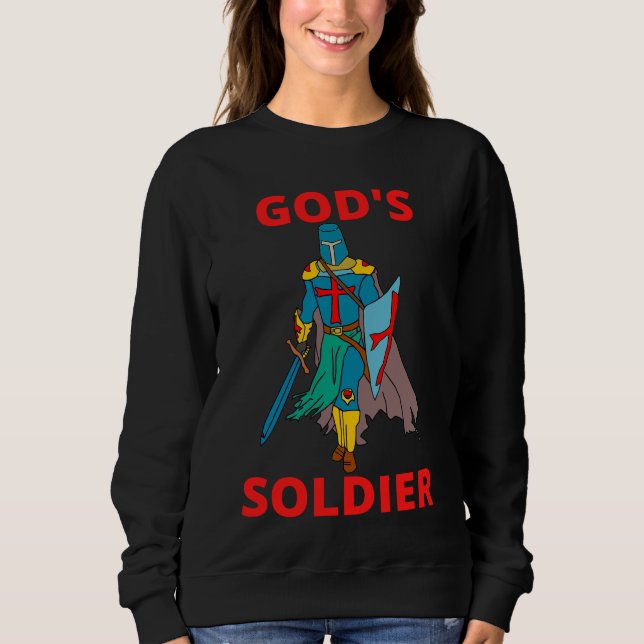 Guds soldat i Arm Women's T Shirt (Framsida)