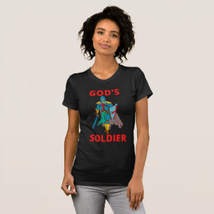 Guds soldat i Arm Women's T Shirt