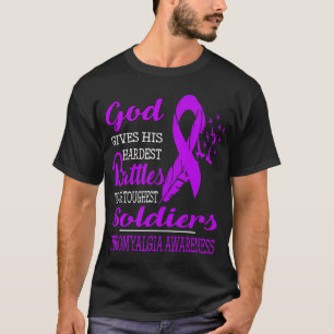 Guds svåraste soldat - Fibromyalgias medvetenhet T Shirt