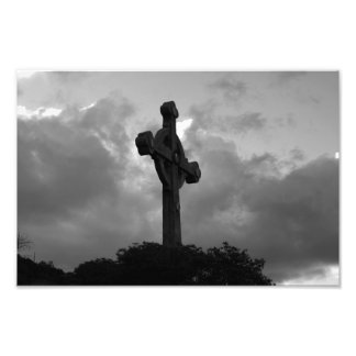 Guds syn (B&W Kor) Fototryck