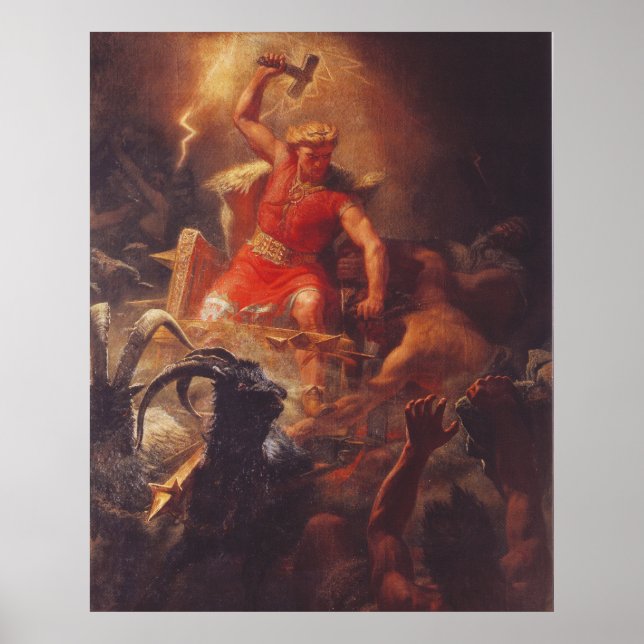 Guds tanke kämpar poster (Framsidan)