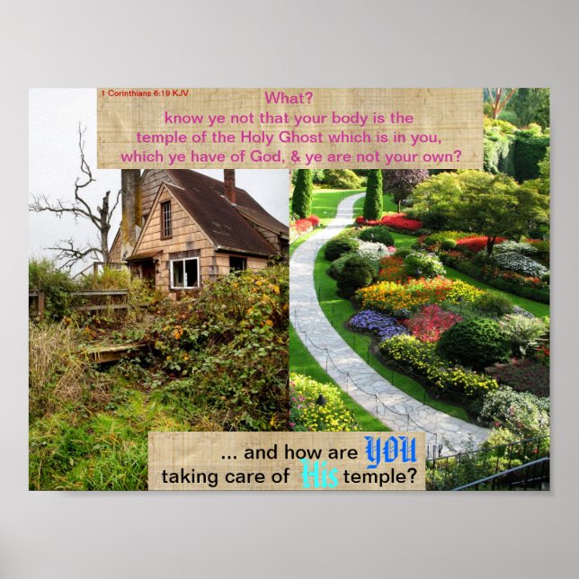 Guds Temple II Poster (Framsidan)