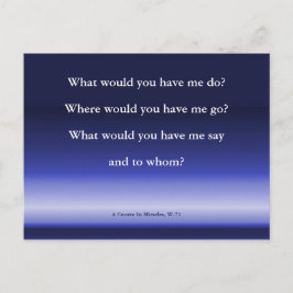 Guds Vägledning | En Kurs i Mirakler Flat Kort