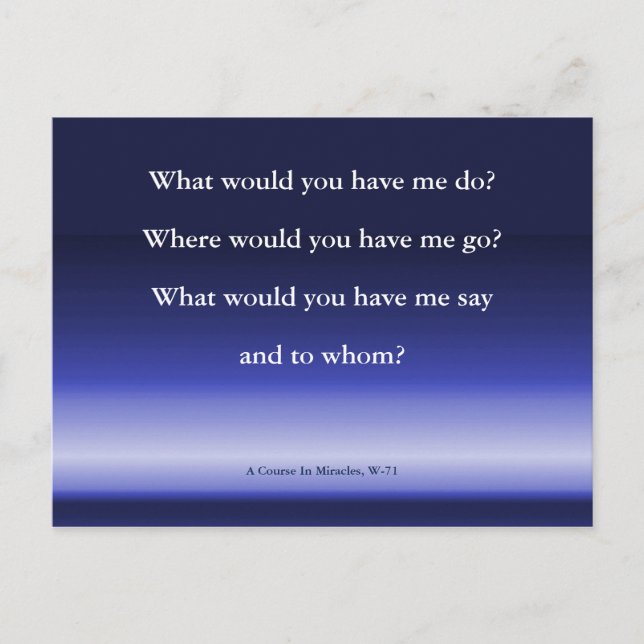 Guds Vägledning | En Kurs i Mirakler Flat Kort (Framsida)