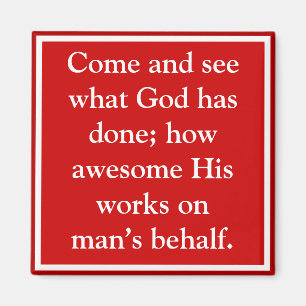 Guds välsignelse till människan är fantastisk magnet