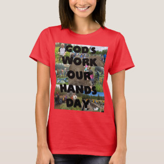 Guds Verk Våra Händer T-Shirt