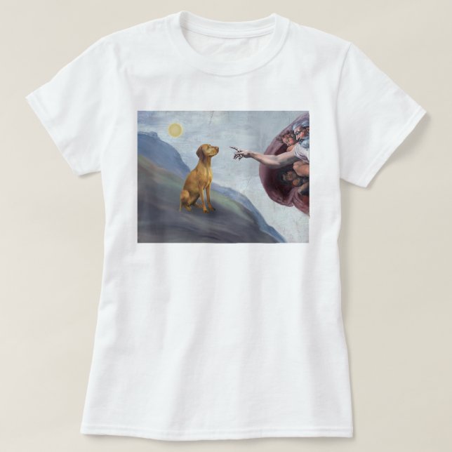 Guds Vizsla Tee Shirt (Design framsida)