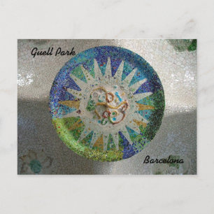 Guell Park Vykort
