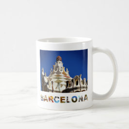 Guell Photo Barcelona Spain Gaudi Park Kaffemugg