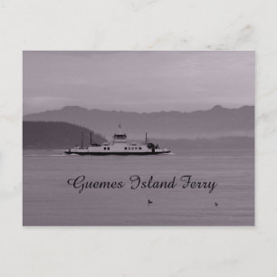 Guemes Island Ferry Vykort