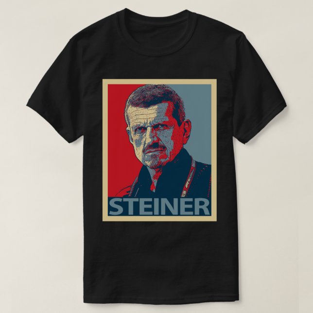 Guenther steiner Classic  T Shirt (Design framsida)