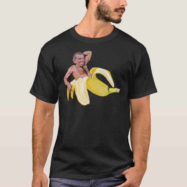 Guenther Steiner in a Banana Classic T-Shirt (Framsida)