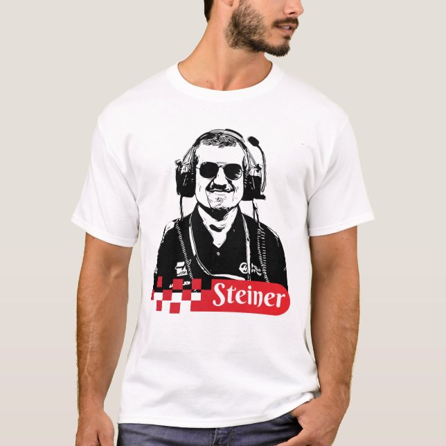 Guenther Steiner t-shirt (Framsida)