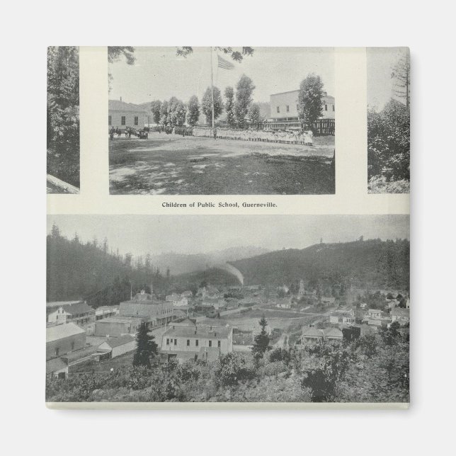 Guerneville, Kalifornien Magnet (Framsidan)