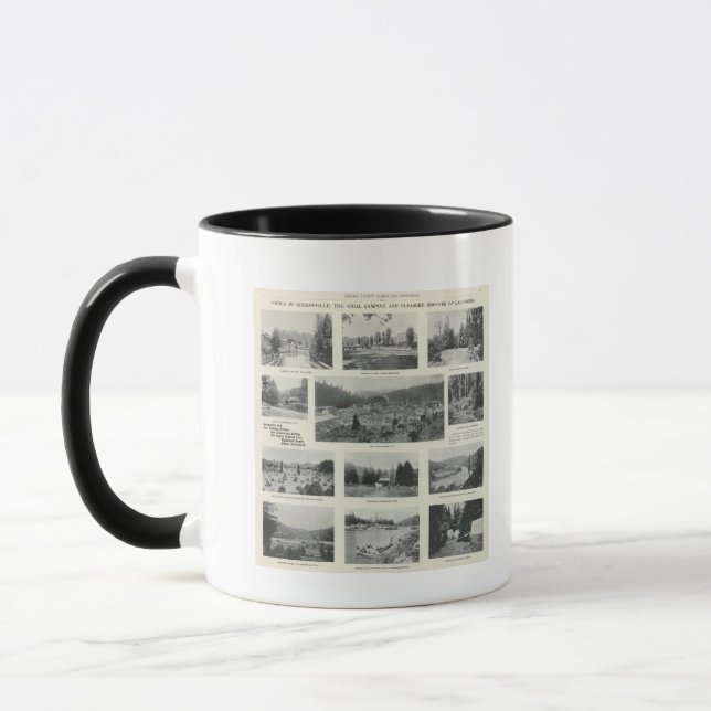 Guerneville, Kalifornien Mugg (Vänster)