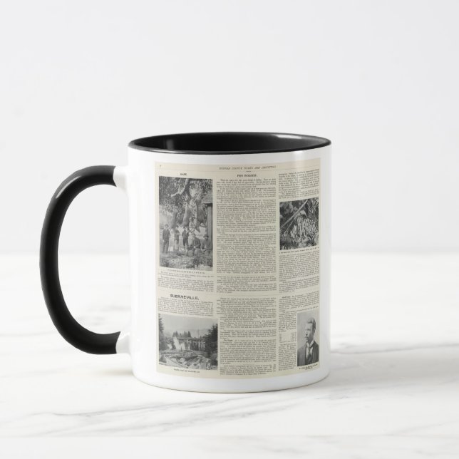 Guerneville, Kalifornien Mugg (Vänster)