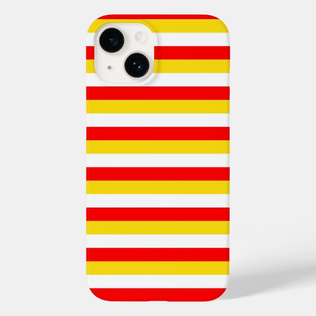 Guernsey flag stripes red yellow white pattern Nor (Baksida)