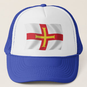 Guernsey Flagga Hatt Keps
