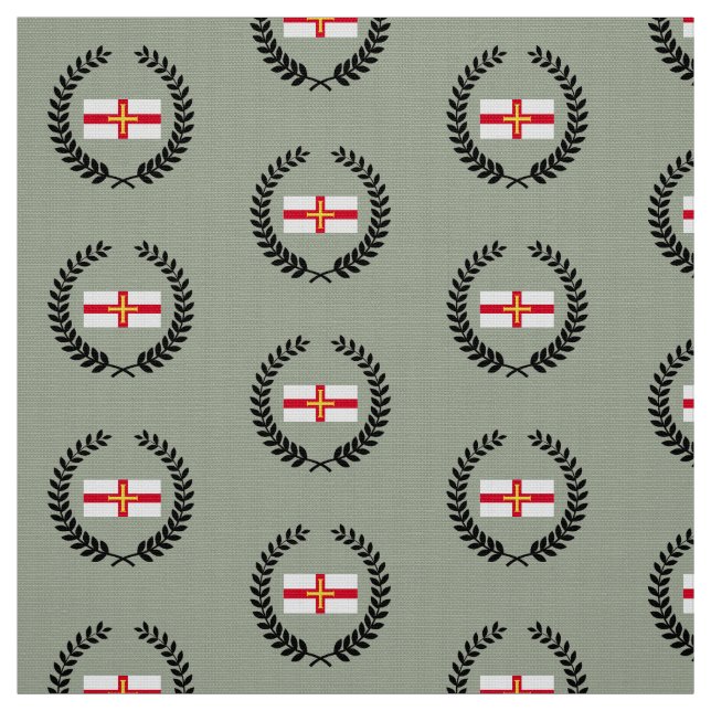 Guernsey flagga tyg (Provkarta)