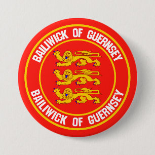 Guernsey Round Emblem Knapp