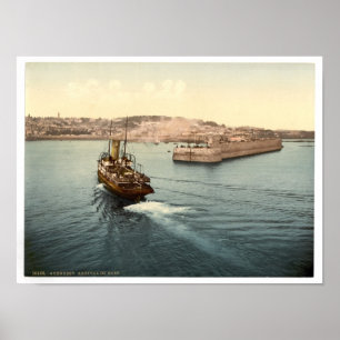 GUERNSEY, ST. PETERS PORT-PHOTOCHROM-SKRIVNING POSTER