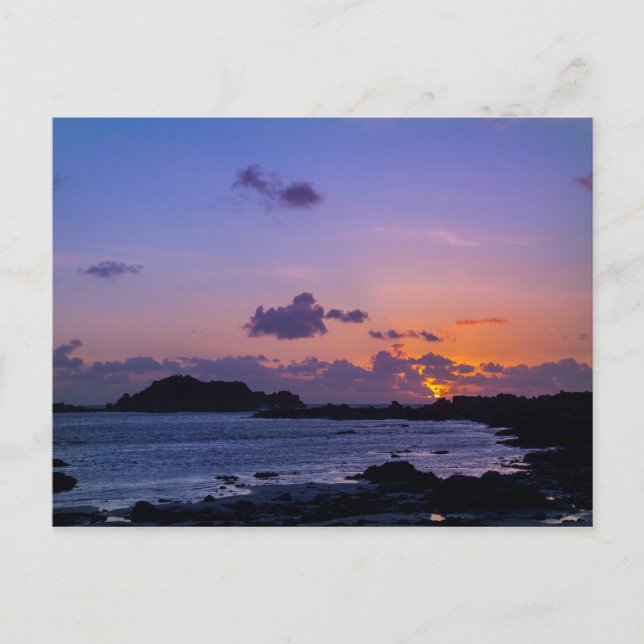 Guernsey Sunset Vykort (Framsida)