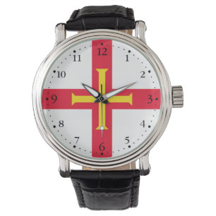 Guernseyflagga Armbandsur