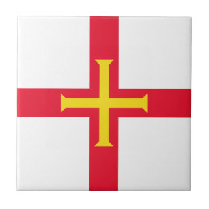 Guernseyflagga Kakelplatta