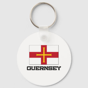 Guernseyflagga Nyckelring