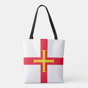 Guernseyflagga Tygkasse
