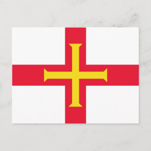 Guernseyflagga Vykort