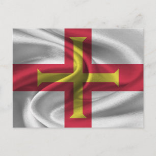 Guernseyflagga Vykort