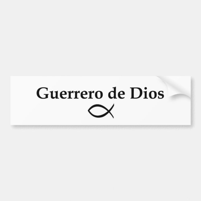 Guerrero de Dios bildekal (Framsidan)