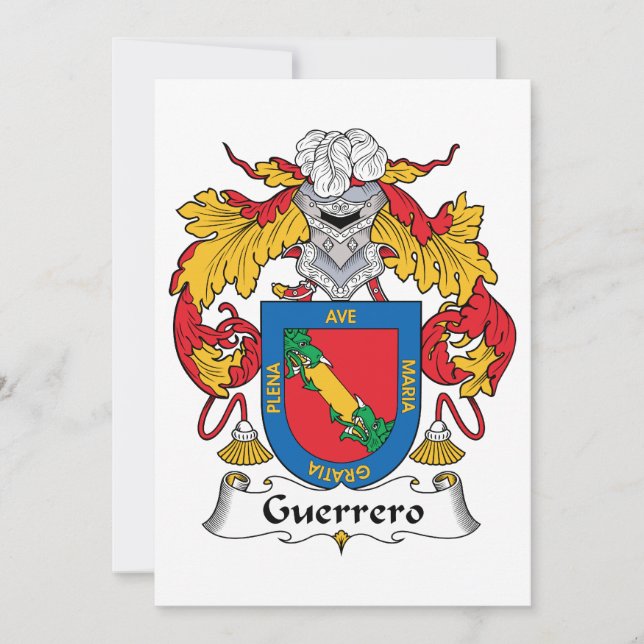 Guerrero Family Crest (Framsida)