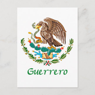 Guerrero Mexican Eagle Vykort