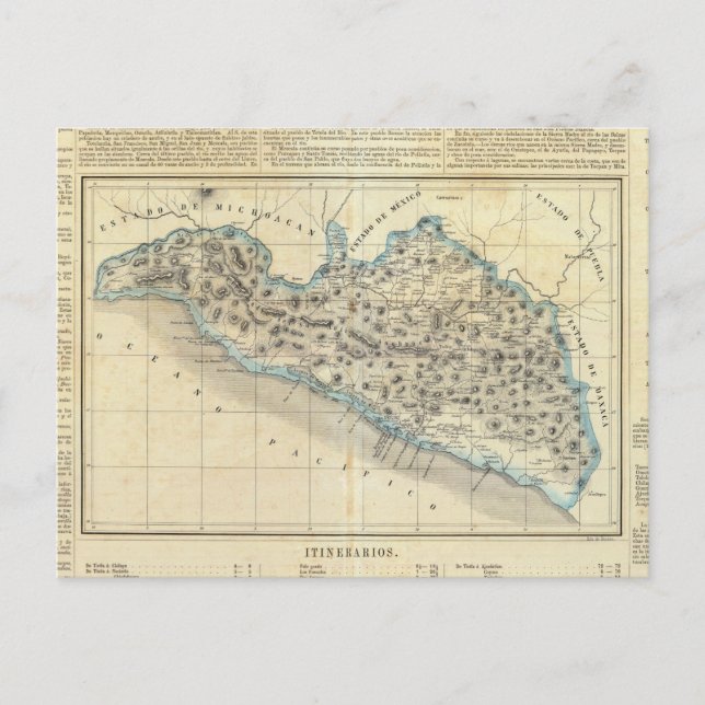 Guerrero, Mexiko Vykort (Framsida)