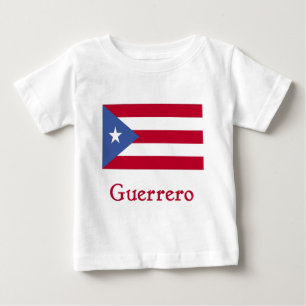 Guerrero Puerto Rican flagga Tee Shirt
